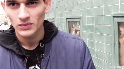 Raw and Rough Czech Hunter Gives Intense Blowjob and Cumshot POV