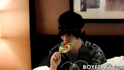 Chris Segewick and his ink take on a young twink, with a hot doggy style scene that ends with raw sex