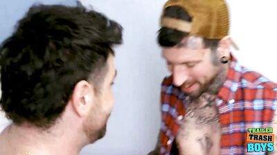 Bromancing the Stone: Two Trailer Trash Boys Go Down on Each Other