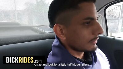 Straight Guy Learns To Deep Throat From Gay Hookup In The Back Of A Cab - Perverted Ride