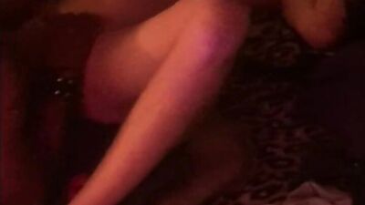 Heterosexual partner engages in sexual intercourse with female companion, while also pleasuring lesbian associate