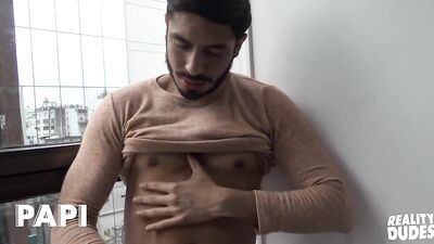 Two Hot Top Models and a Sexy Bottom Boy Have an Anal Threesome Fun Time in the Bedroom