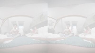 Sexy College Roommates Share a Bed