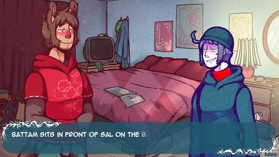 Reunited Lovers Finally Fuck Again (Visual Novel Cutscene from Solanaceae: Another Time)