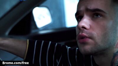 BROMO - Cute Twink Takes A Raw Big Cock By A Straight Police Officer