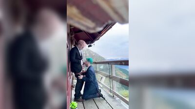 Buddy’s wife went to bed early at wedding, so he fucked me instead.