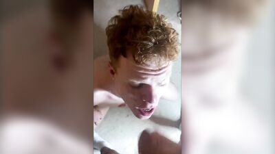 Plowed by a masked military guy visiting town, taking his juicy cock in every hole