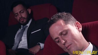 MENATPLAY Latino Viktor Rom Anal Fucks Businessman In Suit