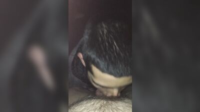 Sucking BWC at gloryhole