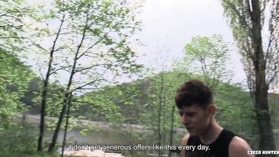 BIGSTR - He Needed Money For A Phone And Desides To Put His Mouth And Ass To Work