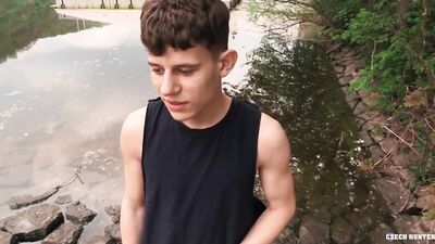 BIGSTR - He Needed Money For A Phone And Desides To Put His Mouth And Ass To Work