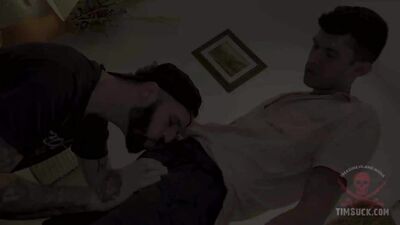 Hung Uncut Twink Loves Deepthroat