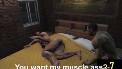 Hot neighbor has to stay overnight