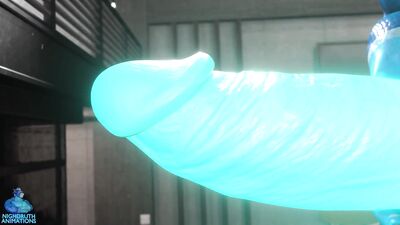 Cock Hungry, Druth Cock Vore Growth Animation