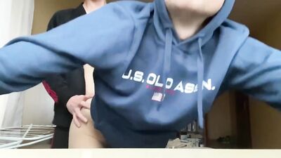 Russian guys in sportswear