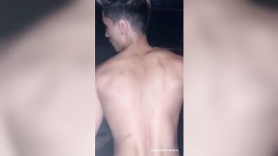 Servicing Daddy in a Public Restroom