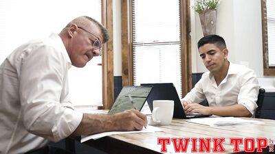 Milo Miles, A Twink Top, Fucks and Breeds with Dillon Stone