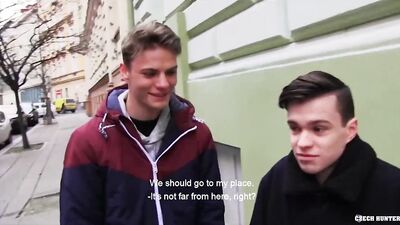 GOLDEN WEATHERBOY 372 – The Twin Daddies Hire A Younger Guy To Suck Their Cocks