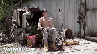 Gay Fury: Double Barrelled Farm Fucking with Draven Navarro and His Barn Buddies