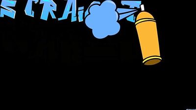 A muscular man pumps his sturdy pole, then shoots his juice all over the place