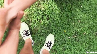 Big Dick - In Need Of Cash, Takes On The Challenge Of Sucking Dicks And Fucking Asses