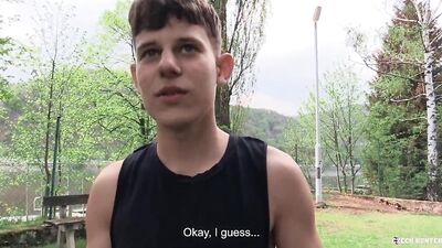 Big Dick - In Need Of Cash, Takes On The Challenge Of Sucking Dicks And Fucking Asses