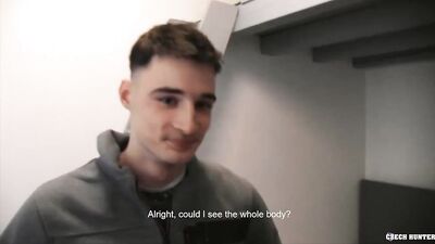 Bareback Bargain: Straight Czech Hunter Sells First Anal Sex Experience to Adventurous Client