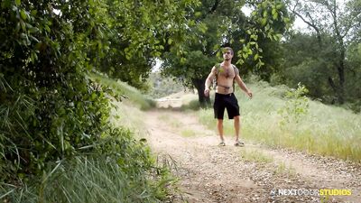 Public Display of Donte: 3 Hot Men Get Down & Dirty in a City Park!