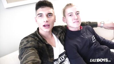 Jared and Casper Go At It in a Private Room