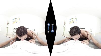 Erotic Encounter Between Alexa Tomas and Handsome Gentleman in Virtual Reality - Female Perspective