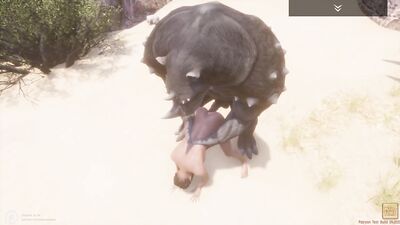 Furry Fury: Teen Guy Gets Ass-Fucked in the Wild