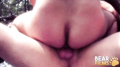 Raw Bear Sex: A Threesome in Nature