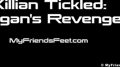 Logan N returns the favor and tickle torments Ki*llian Knox