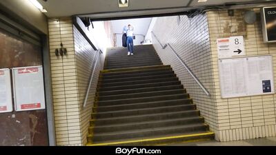 Archibald Goldman and his Huge Roman Cock Take on a Hung Bareback Boy in a Ride of His Life - GayBoyFun