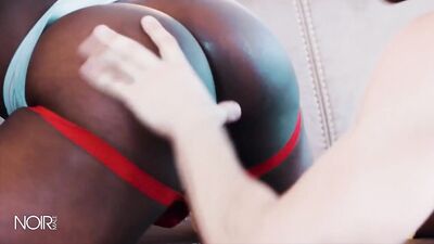 The Dark Side of Athletics: A Caucasian Athlete in Bondage at the Hands of a Powerful Black Jock