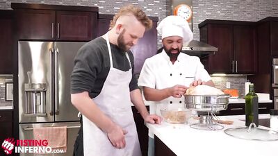 The Turkey Stuffing Surprise: A Double-Fisted Delight with Josh and Dominic - Fisting Inferno