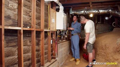 Married Handy Man Explores His Gay Fantasies - NextDoorStudios