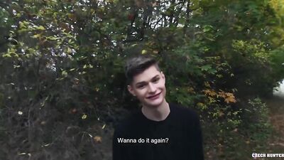 Two Straight Buddies Get Paid to Share a Threesome with Czech Hunter 482