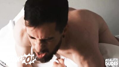 Gay Stepsiblings Gone Wild! Alex and Thyle Get It On in the Bedroom and Backyard Pool