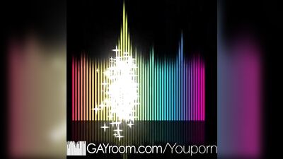 Three Hunky Men Engage in a Messy Facial Fuck in a Hotel Room