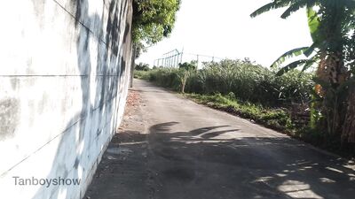 Thai Boy Rides Dangerously Nude on a Bicycle in the Streets of Bangkok