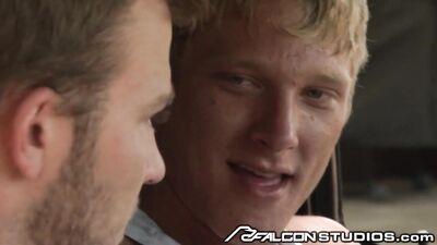 Two Men Meet In A Bar And End Up Having Hot Sex In The Back Of A Truck