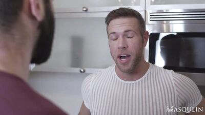 MARKUS KAGE TAKES ON A NEW CHALLENGE - HIS FIRST BUTT PIERCING