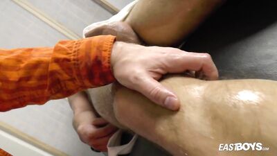 Breakfast with Martin Gajda, a hot young stud on his first day in the adult film industry