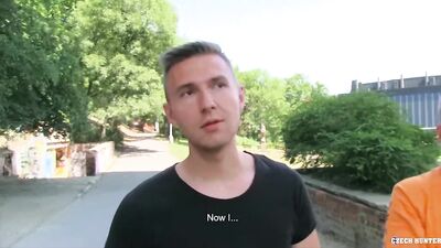 Straight Pals Enjoying Nature Get Unexpectedly Erotic Encounter