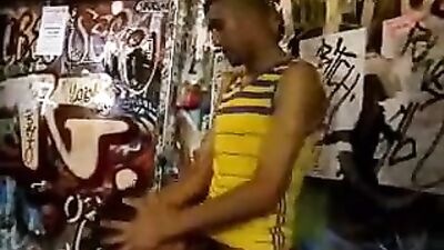 A handsome young gay man to pump 2