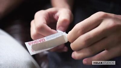 Teenage Blonde Gets Fucked By a Brunette