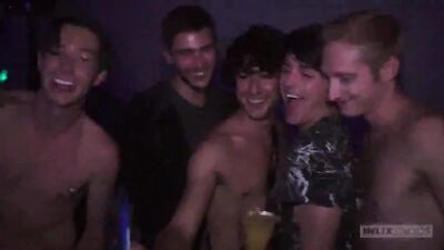 The flirting ends with sexual debauchery.