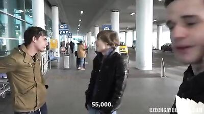 Three students agree to suck dick for some money