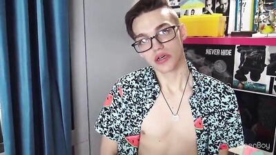 Dustin Cook is a well-endowed student.